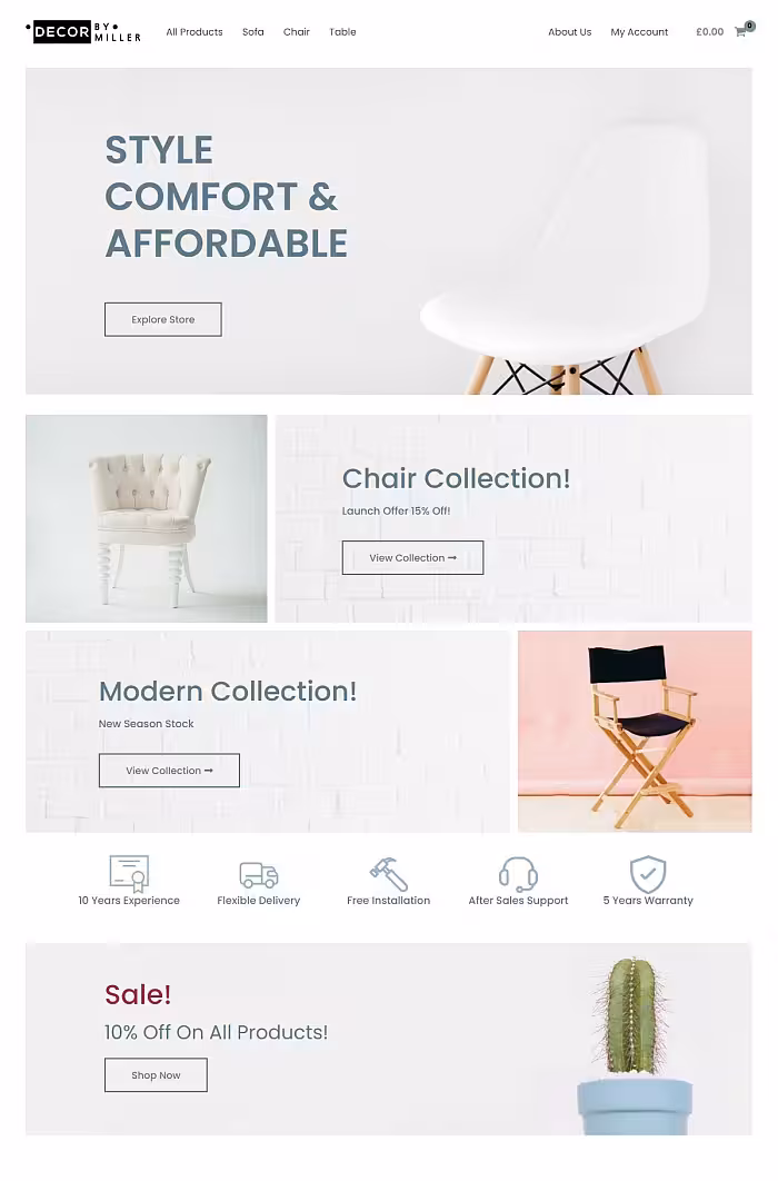 furniture template
