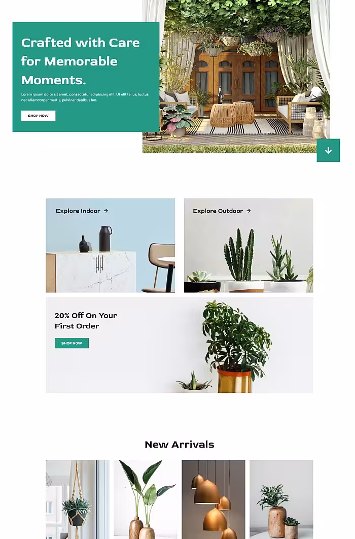 home decor template